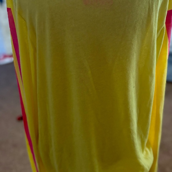 Wildfox Drink Coca-Cola Hebrew Yellow with Pink Top size large - Picture 2 of 3